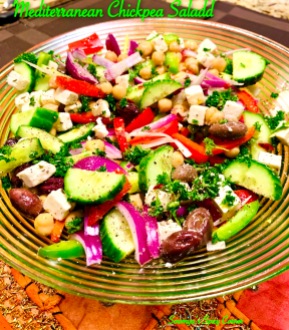 Mediterranean Chicpea Salad